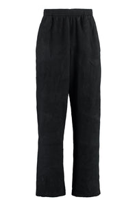 Techno nylon track pants